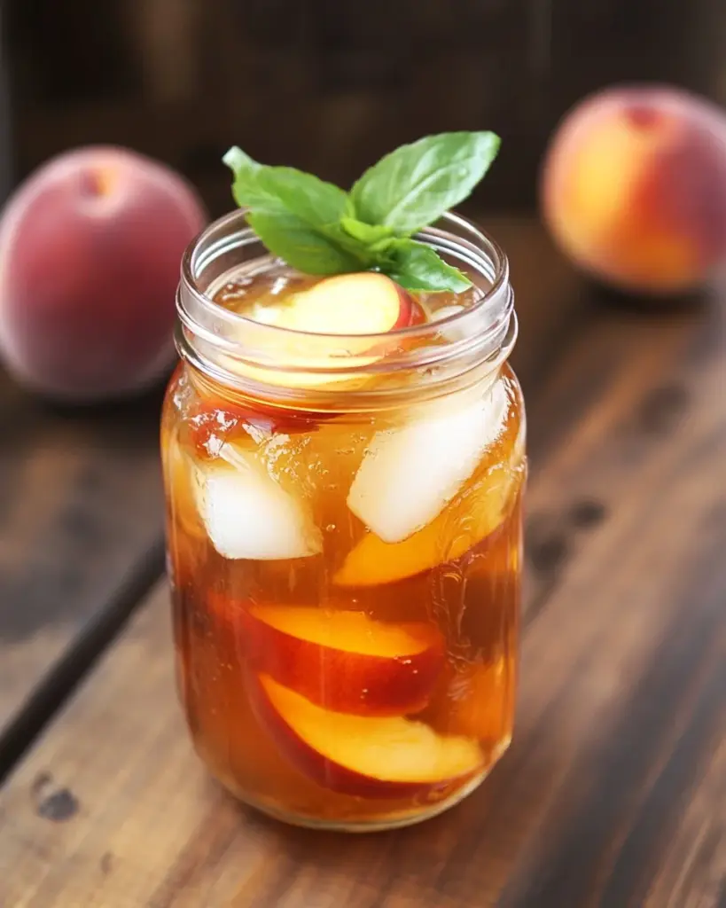 Southern Peach Tea