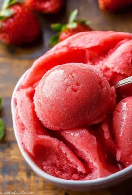 Strawberry Sorbet Recipe