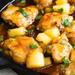 Whiskey Pineapple Chicken