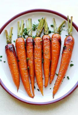 Whole Roasted Carrots