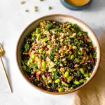 Asian Edamame Peanut Crunch Salad