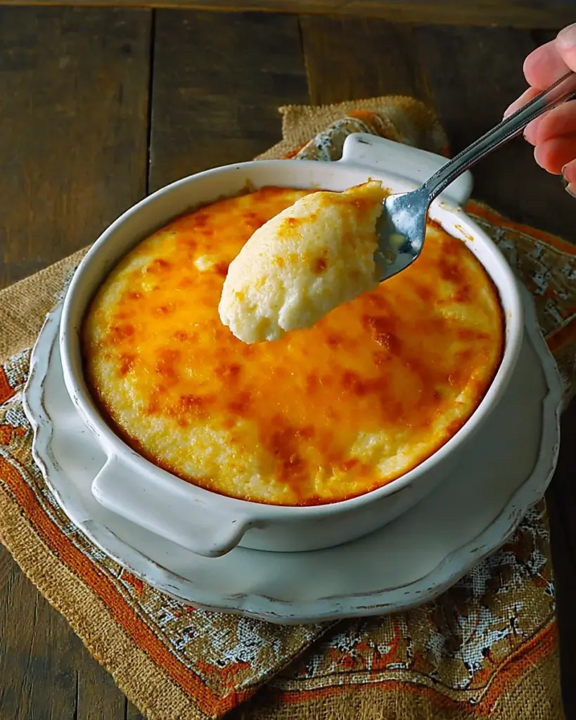 Baked Cheesy Grits