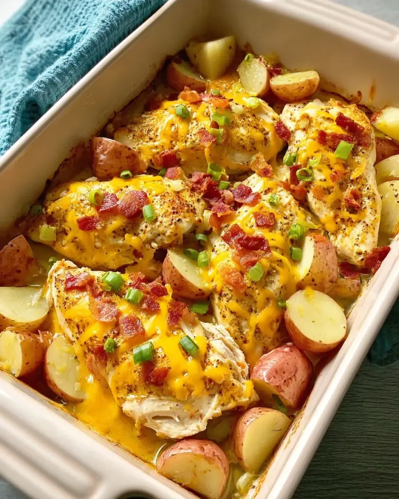 Baked Ranch Chicken and Potatoes