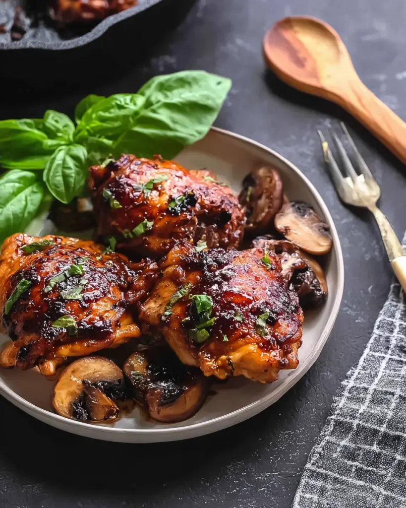 Balsamic Chicken Thighs