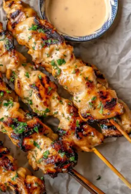 Bang Bang Chicken Skewers