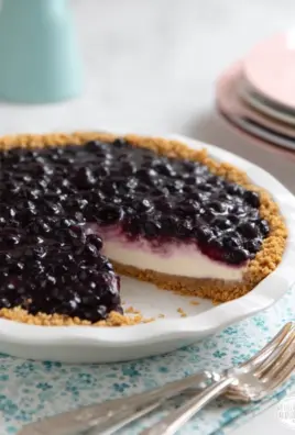 Blueberry Cream Pie
