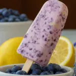 Blueberry Lemon Popsicles