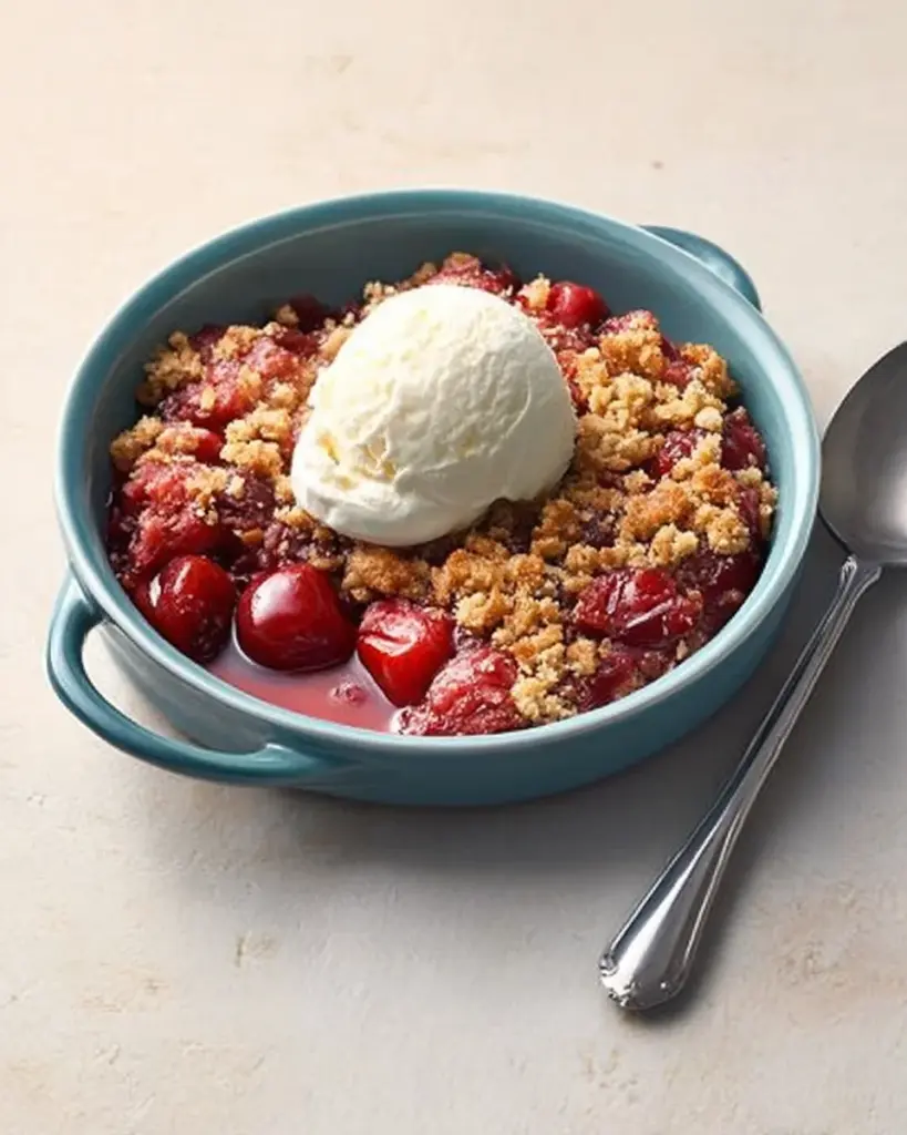 Cherry Crisp Recipe