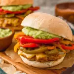 Chicken Fajita Burgers