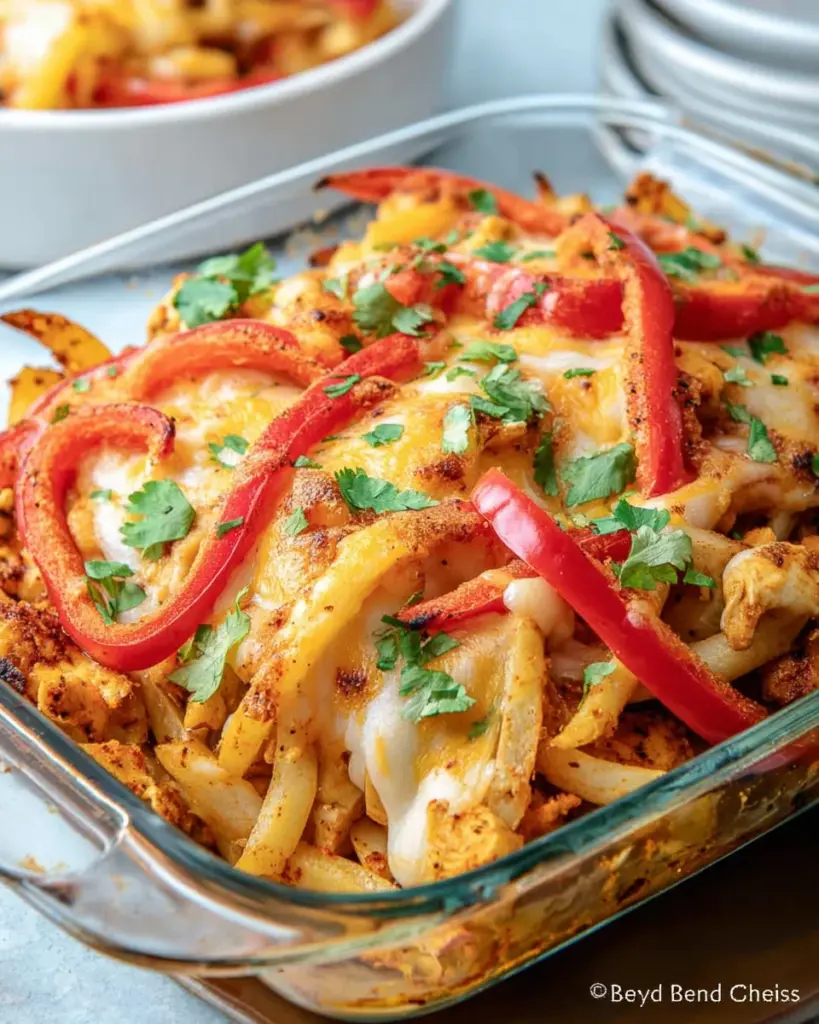 Chicken Fajita Casserole