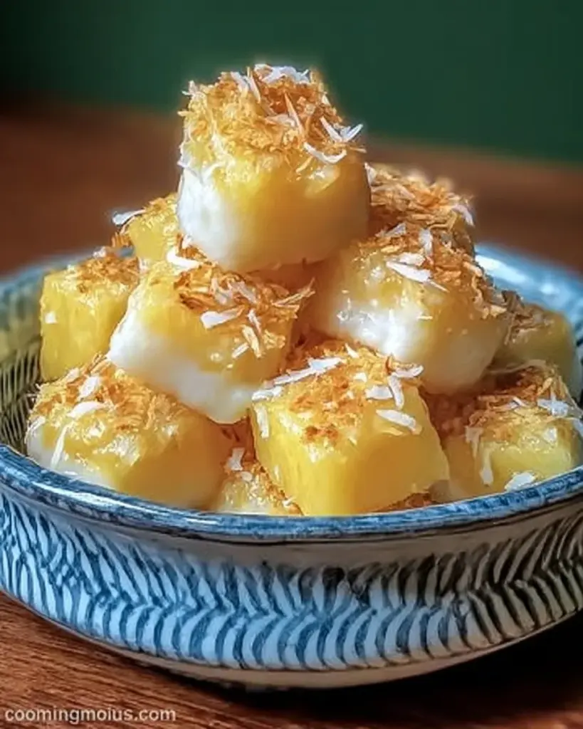 Coconut Pineapple Bites