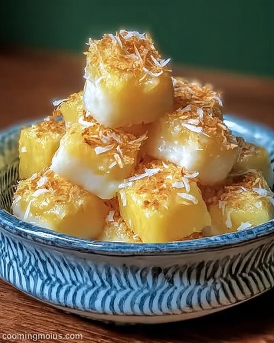 Coconut Pineapple Bites