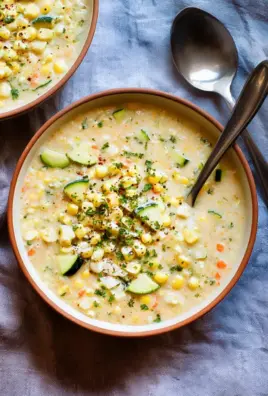 Corn and Zucchini Chowder