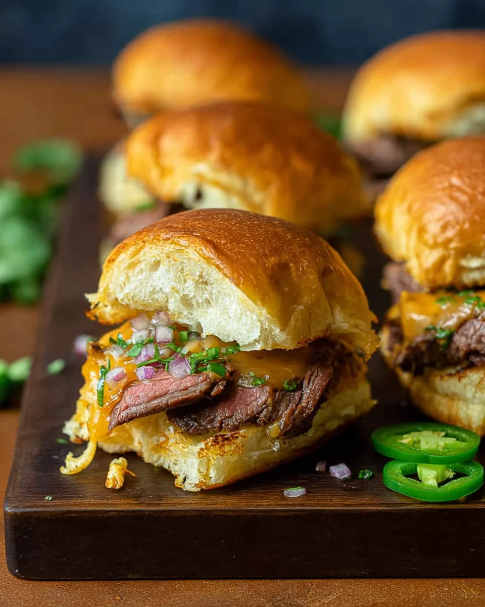 Cowboy Butter Steak Sliders