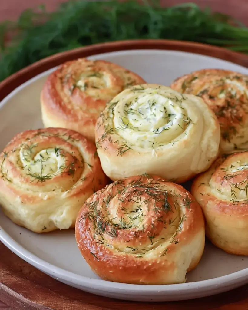 Creamy Pickle Rolls