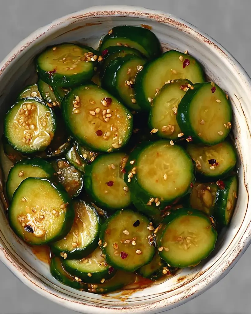 Crunchy Cucumber Salad