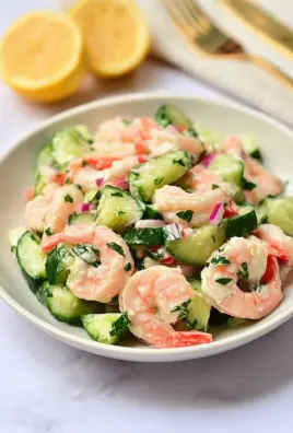 Cucumber Shrimp Salad