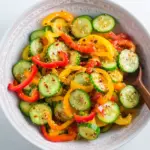 Cucumber and Sweet Pepper Salad
