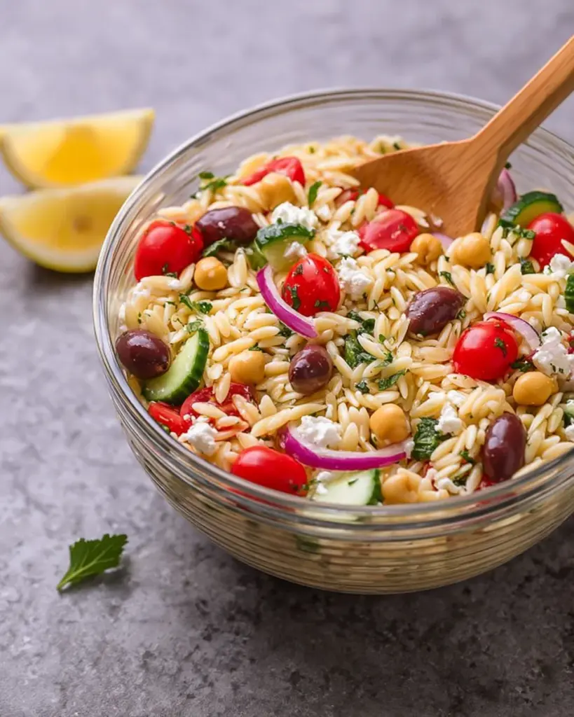 Greek Orzo Salad