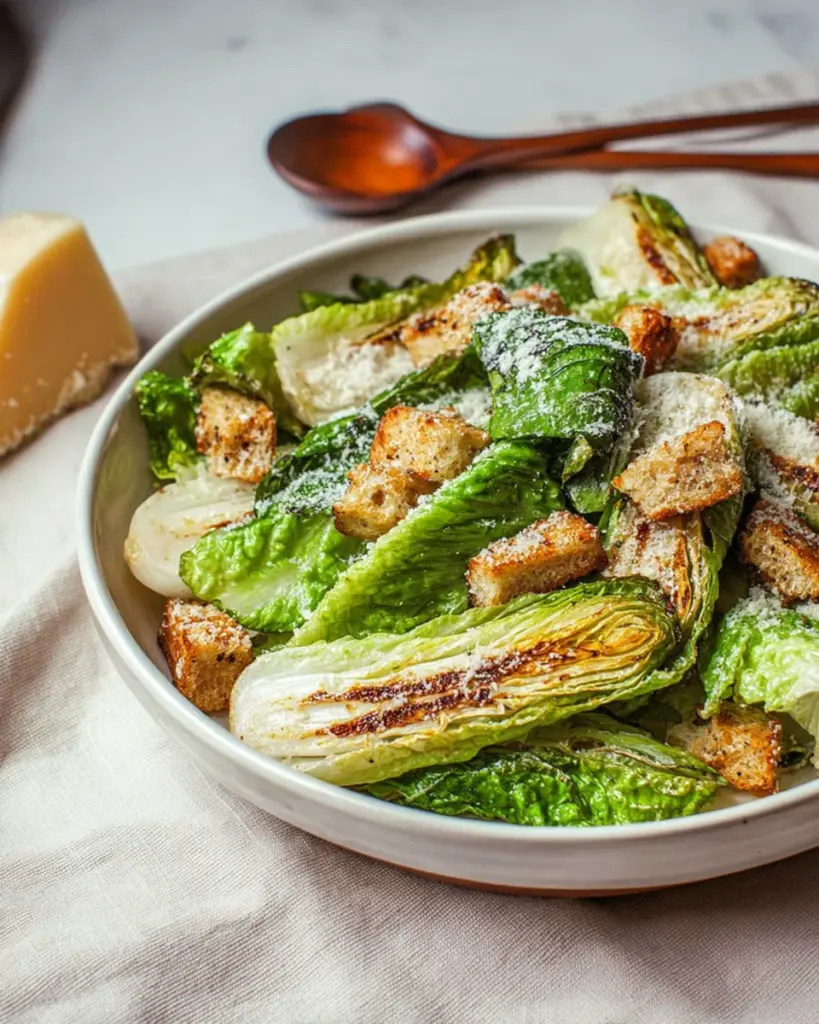 Grilled Caesar Salad