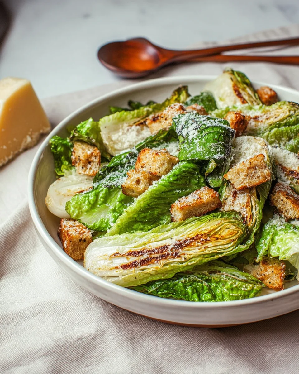 Grilled Caesar Salad