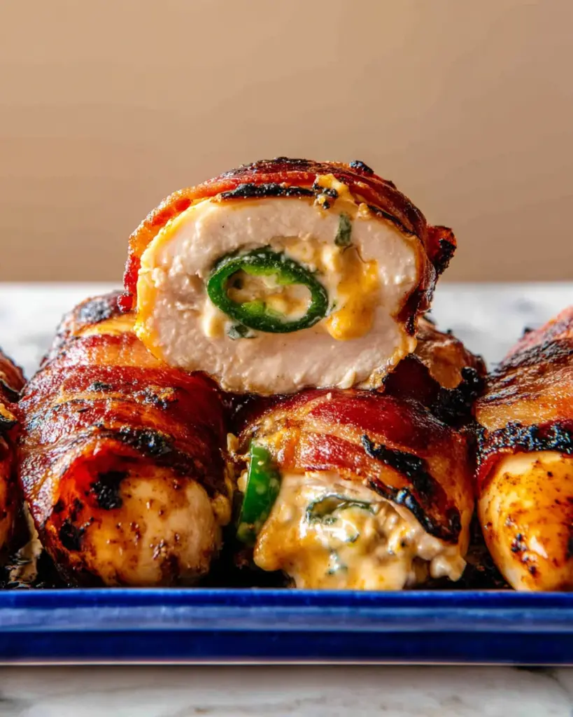 Grilled Jalapeño Popper Chicken