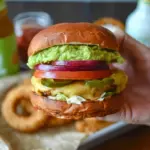Jalapeño Pepper Jack Chicken Burger