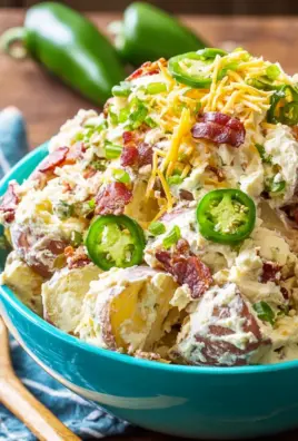 Jalapeño Popper Roasted Potato Salad