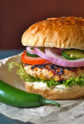 Jalapeño Turkey Burgers