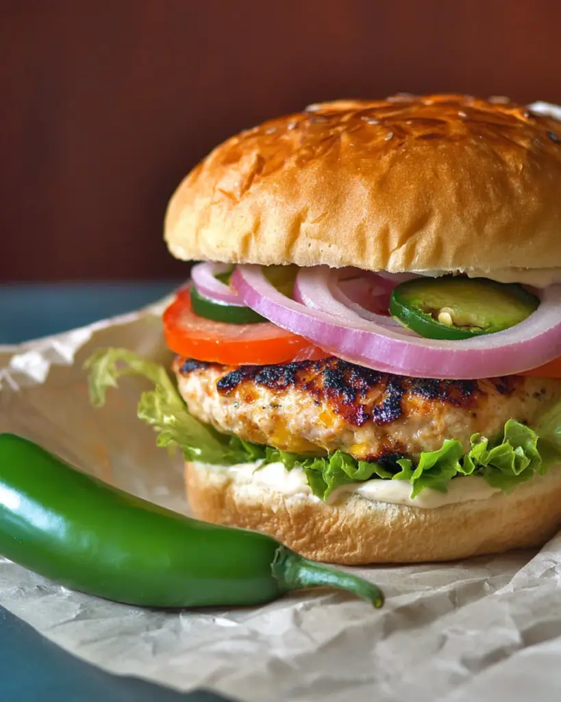 Jalapeño Turkey Burgers