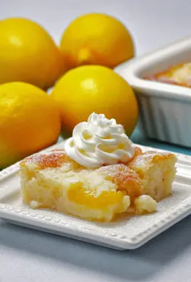 Magic Lemon Cobbler