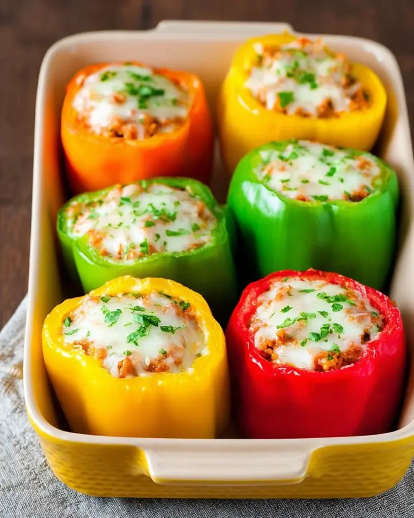 STUFFED BELL PEPPERS