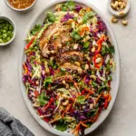 Sesame Chicken Cabbage Crunch Salad