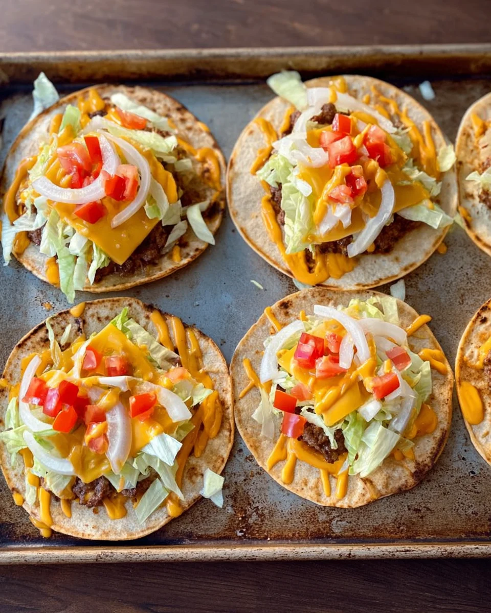 Smash Burger Tacos