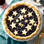Star-Studded Blueberry Pie