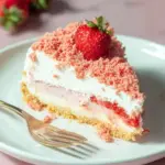 Strawberry Crunch Cheesecake Delight