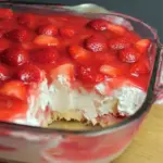 Strawberry angel food cake lush