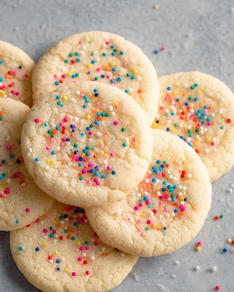 3-Ingredient Easy Sugar Cookies