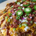 BBQ Bacon Cheeseburger Nachos