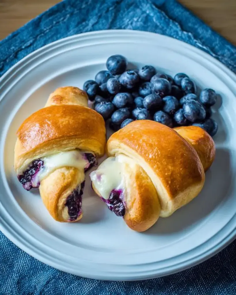 Blueberry Cheesecake Rolls
