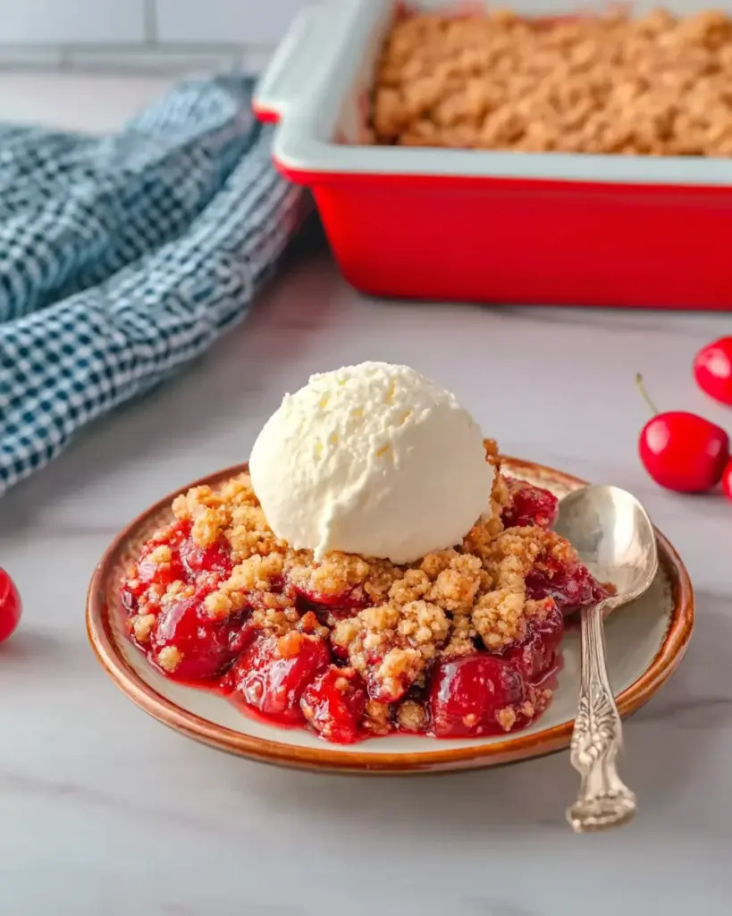Cherry Crumble