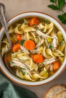 Classic Rotisserie Chicken Noodle Soup