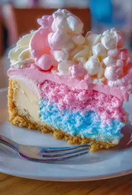 Cotton Candy Cheesecake