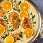 Creamy Lemon Pepper Skillet Chicken
