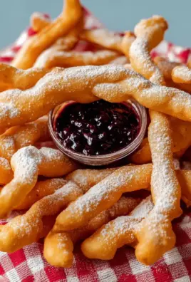 Crispy Funnel Cake Sticks