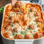 Dump and Bake Meatball Casserole
