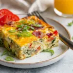 Healthy Cottage Cheese Egg Bake