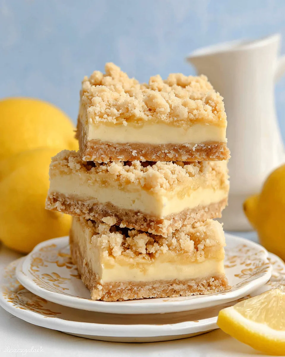 Homemade Lemon Crumb Bars