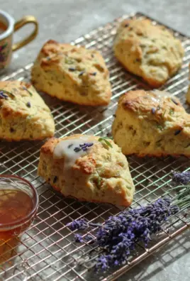 Lavender Honey Scones
