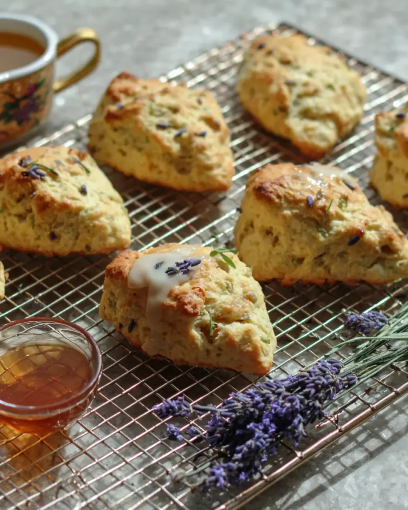 Lavender Honey Scones